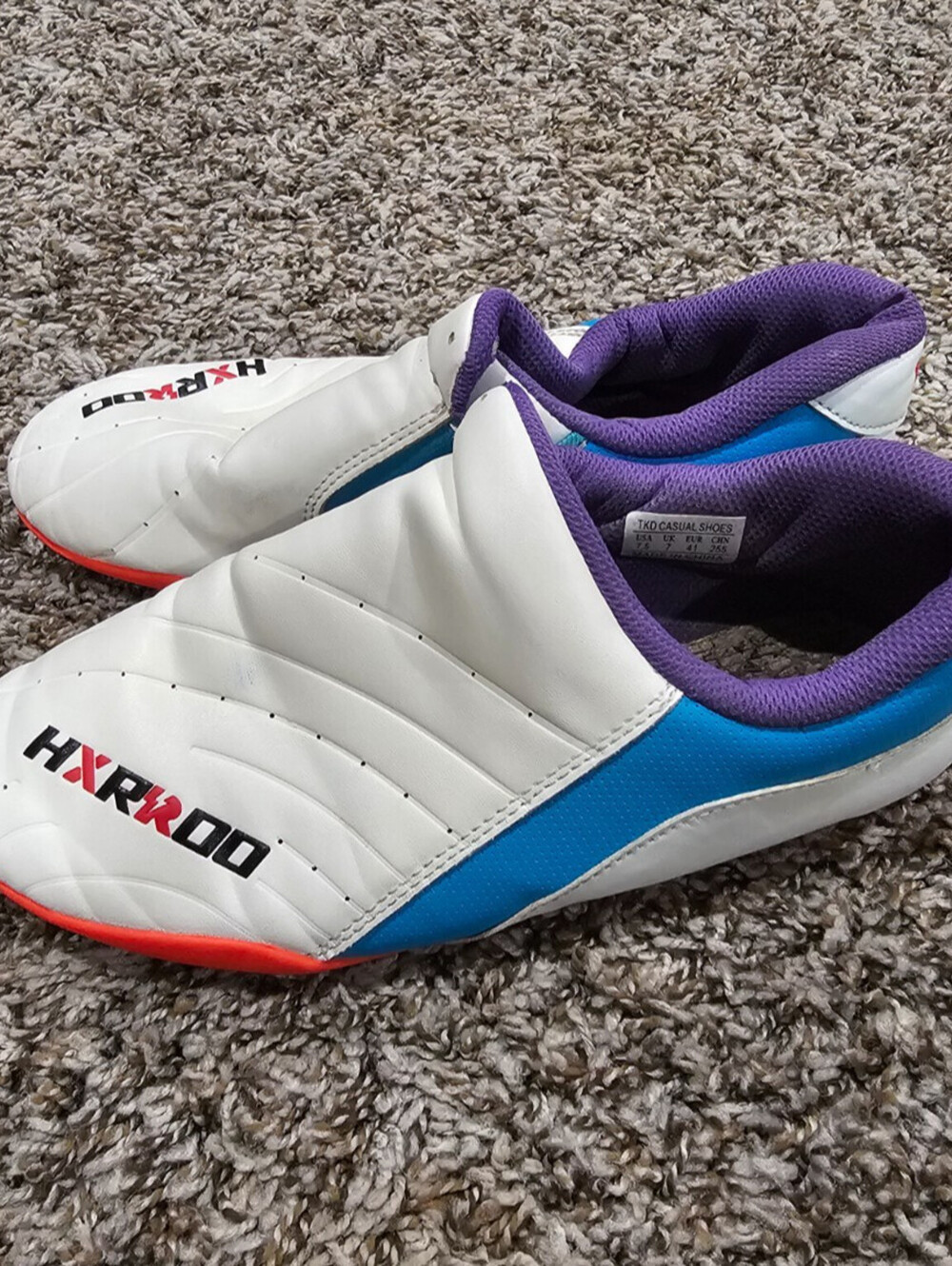 HXRROO Taekwondo martial arts shoes Mens Sz 7.5 - Picture 1 of 5